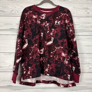 Under Armour Women’s Rival Fleece Crewneck Sweatshirt Size Large NWT